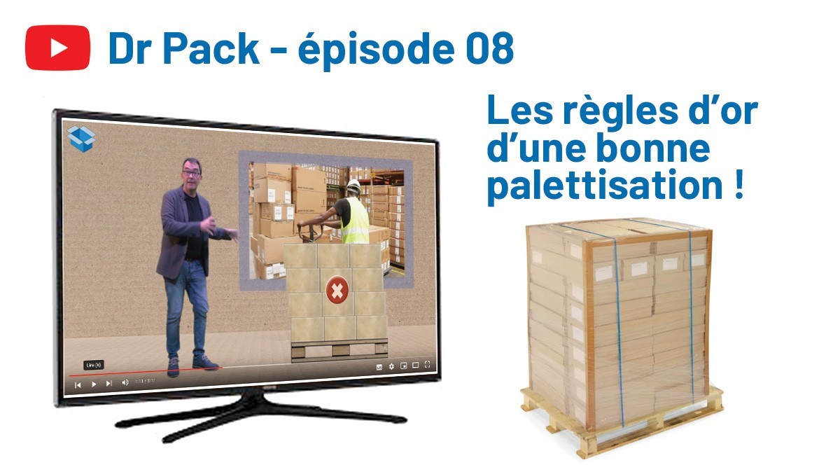 Dr Pack : Les règles d'or d'une bonne palettisation
